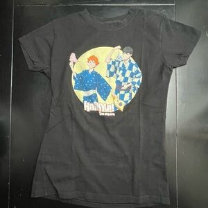 Haikyu! 3rd Season Black Women's Medium T-shirt Anime